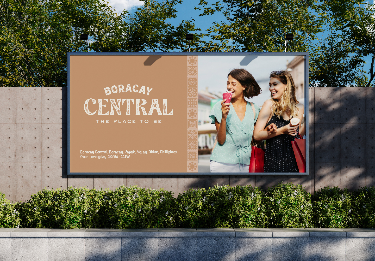 Billboard for Boracay Central