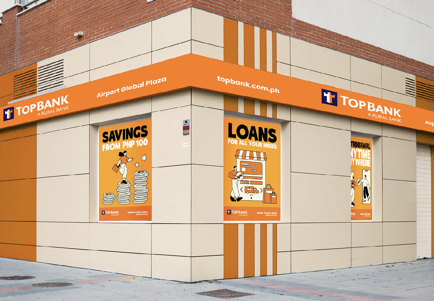 Topbank facade