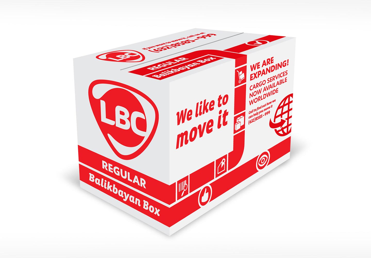 Brand Consultancy in Logistics Industry. Packaging design for LBC.